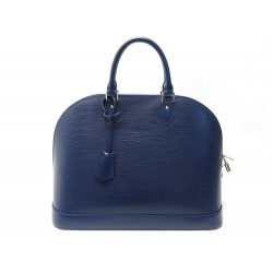 NEUF SAC A MAIN LOUIS VUITTON ALMA GM M40628 CUIR EPI BLEU INDIGO HAND BAG 2200€