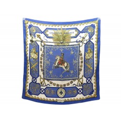 FOULARD HERMES LUDOVICUS MAGNUS DE LA PERIERE CARRE 90 EN SOIE SILK SCARF 385€