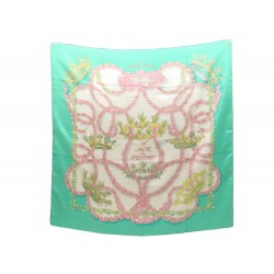 FOULARD HERMES LE SACRE DU PRINTEMPS D'ORIGNY CARRE 90 EN SOIE SILK SCARF 385€