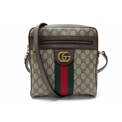 NEUF SACOCHE GUCCI OPHIDIA PM 547926 BANDOULIERE TOILE SUPREME GG BANDE WEB 790€