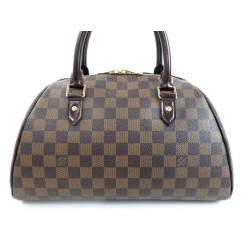 SAC A MAIN LOUIS VUITTON RIBERA EBENE 