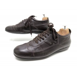  CHAUSSURES BASKET JM WESTON CUIR MARRON 8.5D 