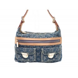 SAC A MAIN LOUIS VUITTON BAGGY MONOGRAM JEAN DENIM 