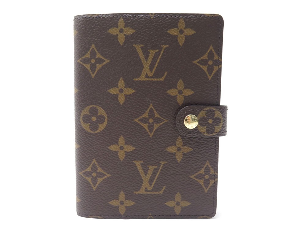 Couverture Agenda PM Louis Vuitton en toile monogram.