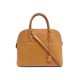 VINTAGE SAC A MAIN HERMES BOLIDE CUIR BOX GOLD 35CM + BANDOULIERE 