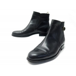 CHAUSSURES JM WESTON BOTTINES JODHPUR 730 8E 42 L NOIR EMBAUCHOIRS BOOTS 1220€