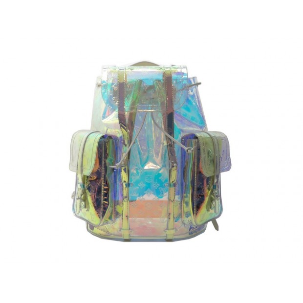 Louis Vuitton 2019 Monogram Prism Christopher GM Backpack - Metallic  Backpacks, Bags - LOU517442