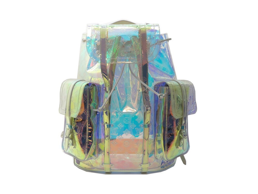 Louis Vuitton Monogram Prism Christopher GM Backpack - Clear Backpacks,  Bags - LOU604460