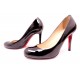 CHAUSSURES ESCARPINS CHRISTIAN LOUBOUTIN FIFI 37.5 CUIR VERNI 