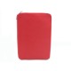 NEUF COUVERTURE D'AGENDA HERMES SILKYDAILY GLOBE TROTTER CUIR ROUGE COVER 760€