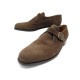 CHAUSSURES JM WESTON MOCASSINS BOUCLE 531 13E 47 DAIM MARRON SUEDE SHOES 830€