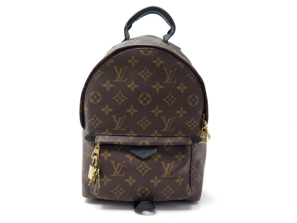 Louis Vuitton Monogram Canvas Palm Springs Mini Backpack Brown ref