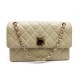 SAC A MAIN CHANEL CUIR BEIGE 