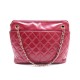 SAC A MAIN CHANEL CUIR ROUGE 