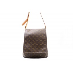 SAC A MAIN LOUIS VUITTON MUSETTE BANDOULIERE TOILE MONOGRAM MARRON HAND BAG 890€