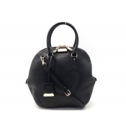 NEUF SAC A MAIN BURBERRY THE ORCHARD CUIR GRAINE NOIR 