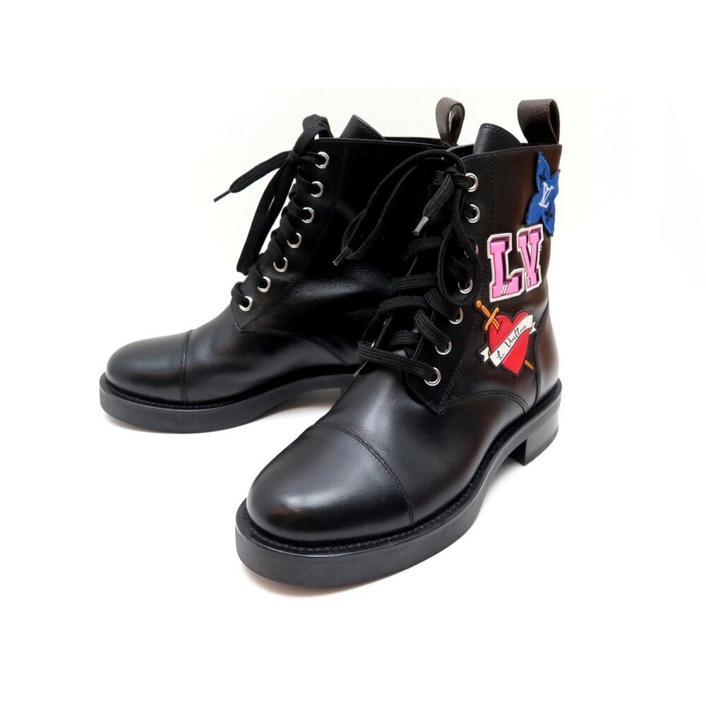 LOUIS VUITTON LV Baroque Ranger Boot Black. Size 8.5