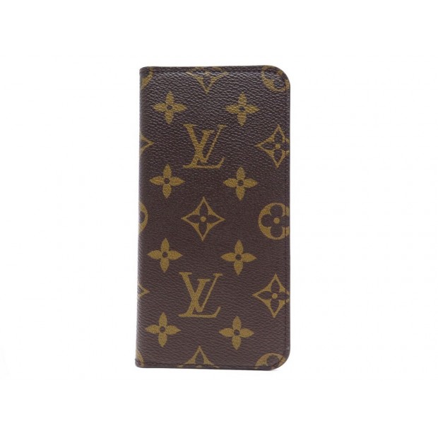 Louis Vuitton Folio Case iPhone 6 Monogram Brown in Toile Canvas - US