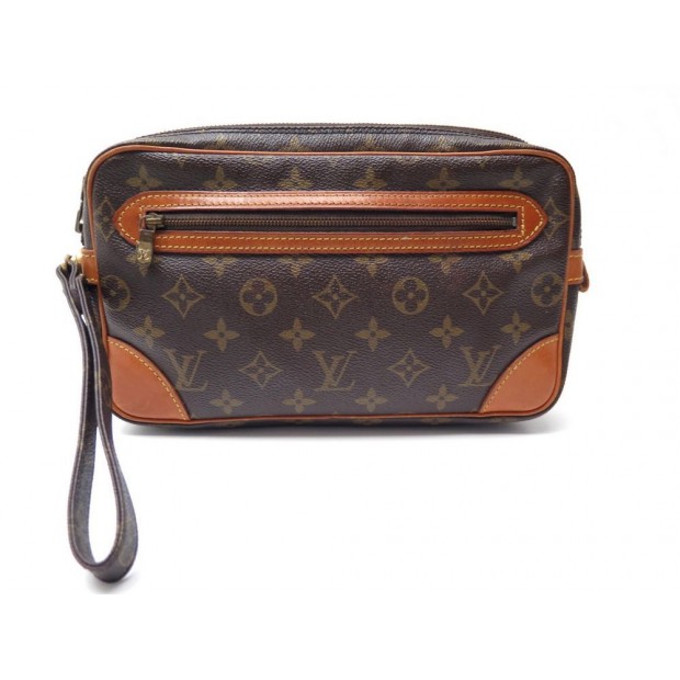 SAC A MAIN LOUIS VUITTON MARLY DRAGONNE POCHETTE MONOGRAM LV HAND BAG PURSE 795€