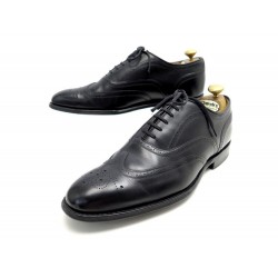 CHAUSSURES CHURCH'S RICHELIEU BURTON 8F 42 EN CUIR NOIR + EMBAUCHOIRS SHOES 815€