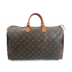 VINTAGE SAC A MAIN LOUIS VUITTON SPEEDY 40 EN TOILE MONOGRAM LV HAND BAG 790€