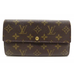 PORTEFEUILLE LOUIS VUITTON SARAH M60531 EN TOILE MONOGRAM CANVAS WALLET 490€