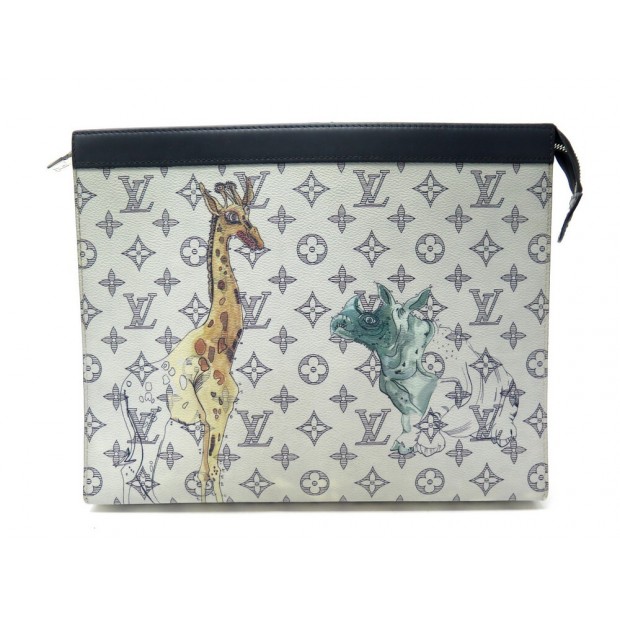 Louis Vuitton Long Wallet Folio Savannah Chapman Brothers Giraffe Free  Shipping