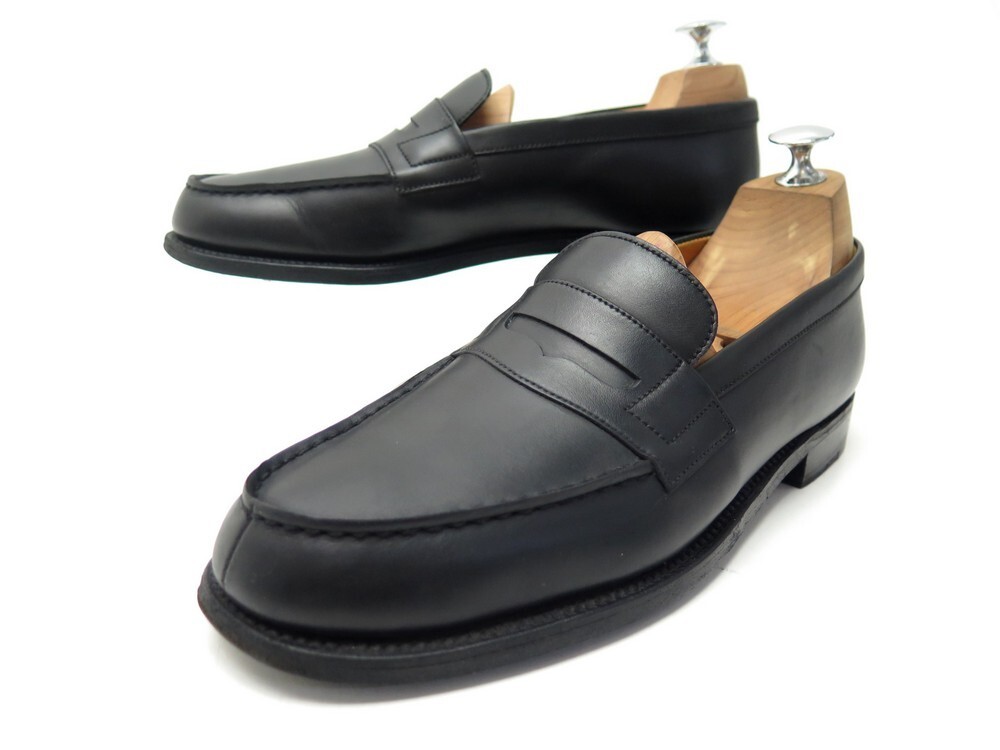 chaussures jm weston mocassins 180 6c 40 fin cuir