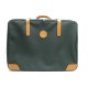 NEUF VALISE A ROULETTES LANCEL 70 LIGNE ENJOY BAGAGE A MAIN EN TOILE VERT SOUPLE