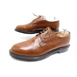 CHAUSSURES CHURCH'S SHANNON DERBY 9.5F 43.5 LARGE EN CUIR MARRON SHOES 775€