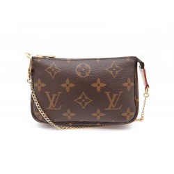 NEUF SAC A MAIN LOUIS VUITTON MINI POCHETTE ACCESSOIRES M58009 TROUSSE BAG 210€