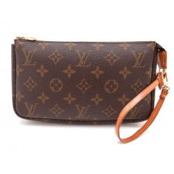 SAC A MAIN LOUIS VUITTON POCHETTE ACCESSOIRES TOILE MONOGRAM HAND BAG POUCH 