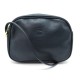 SAC A MAIN LONGCHAMP POCHETTE BANDOULIERE CUIR GRAINE BLEU MARINE HAND BAG 190€