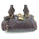 SAC A MAIN CHLOE PADDINGTON EN CUIR MARRON 