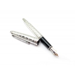 NEUF STYLO PLUME MONTBLANC SOLITAIRE PLATINIUM 