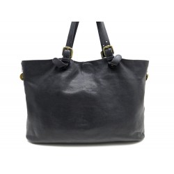  SAC A MAIN GERARD DAREL CABAS CUIR NOIR 