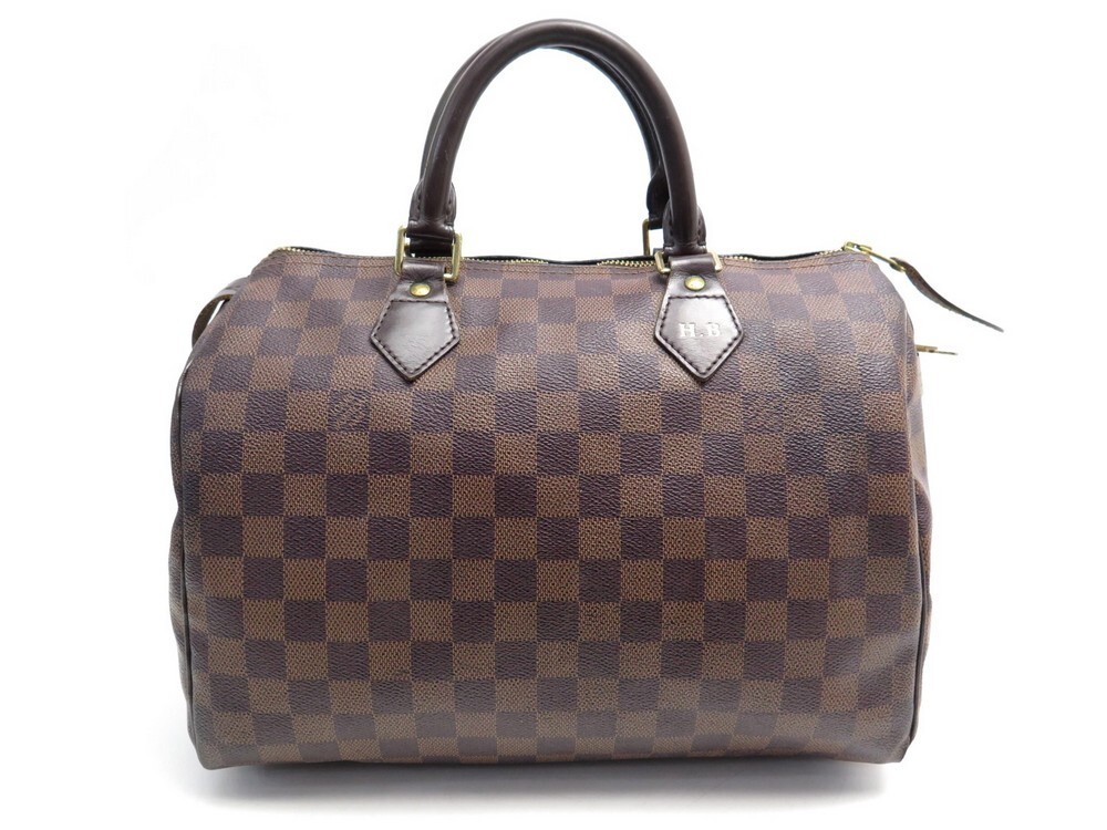 Sac Louis Vuitton speedy 30 Karakoram collection Brown Cloth ref117149   Joli Closet