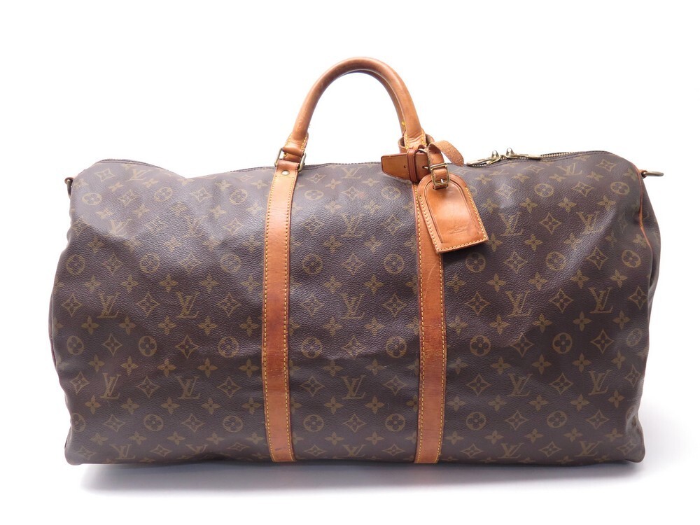 Louis Vuitton Monogram Keepall 60 Travel Large Duffle Bag M41412