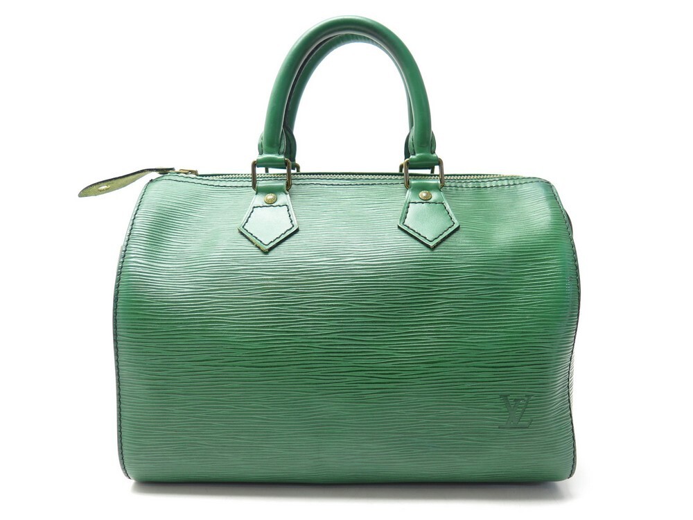 Louis Vuitton Speedy 30 Green Epi