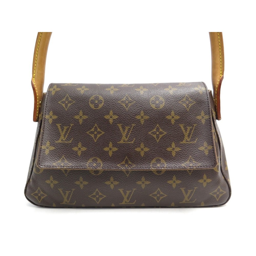 Pre-Owned Louis Vuitton Monogram Mini Looping M51147 Handbag LV