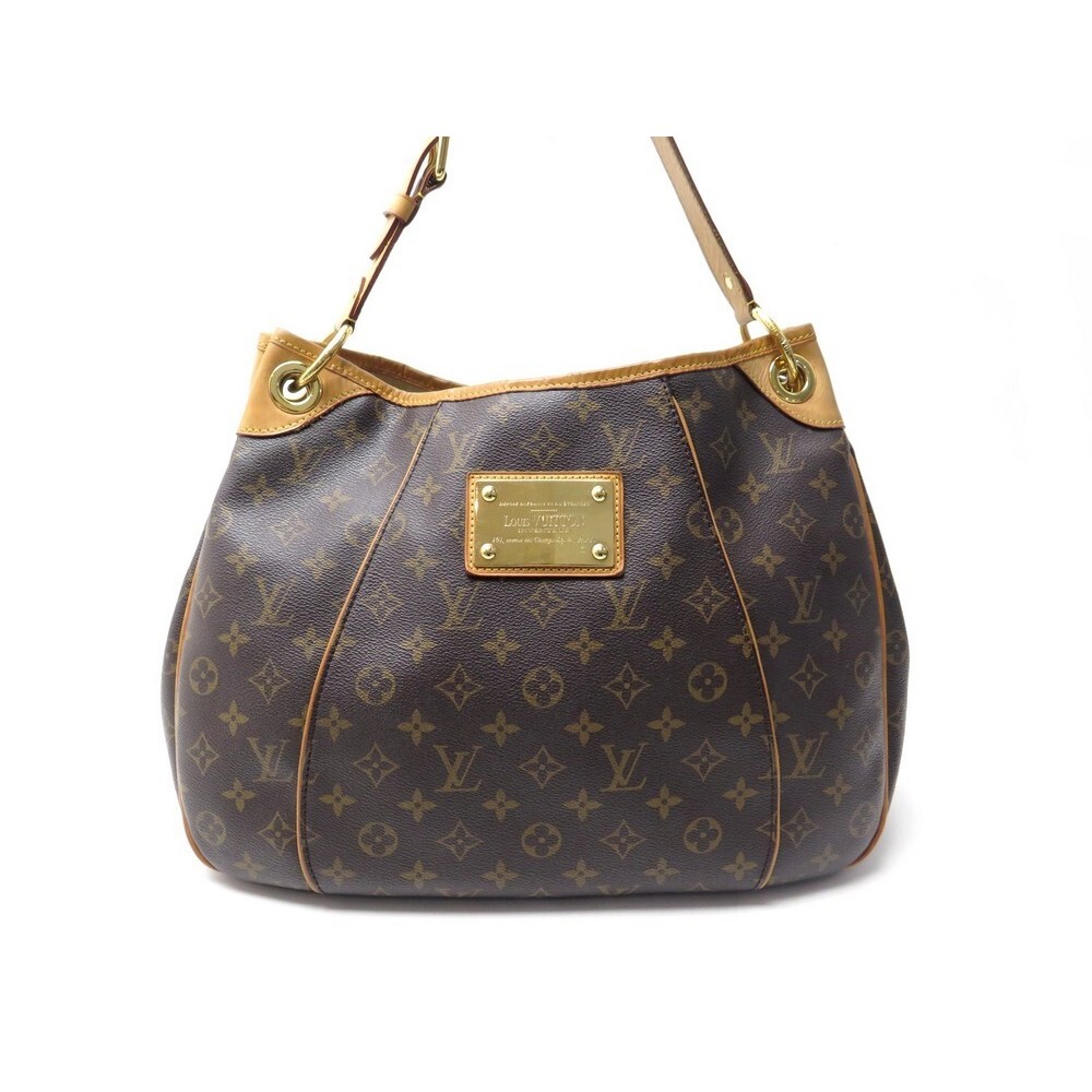 Louis Vuitton Monogram Galliera PM Shoulder Bag M56382 Brown PVC Leather  Ladies LOUIS VUITTON
