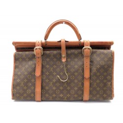 VINTAGE SAC PORTE COSTUME VETEMENTS LOUIS VUITTON VOYAGE MAIN MONOGRAM 