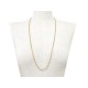 COLLIER EN OR JAUNE 18K 29.4 GR MAILLE CHAINE D'ANCRE 79 CM YELLOW GOLD NECKLACE