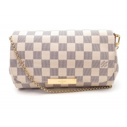 NEUF SAC A MAIN LOUIS VUITTON FAVORITE PM DAMIER AZUR POCHETTE HAND BAG 630€