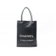 SAC A MAIN CHANEL CABAS 31 RUE CAMBON EN CUIR NOIR LEATHER TOTE HAND BAG 4600€