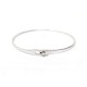 BRACELET DINH VAN SERRURE 334101 TAILLE 17 OR BLANC 18K + BOITE WHITE GOLD JEWEL