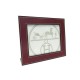 NEUF CADRE PHOTO HERMES PLEIADE GM BOIS ACAJOU & CUIR CHEVRE MYSORE FRAME 915€