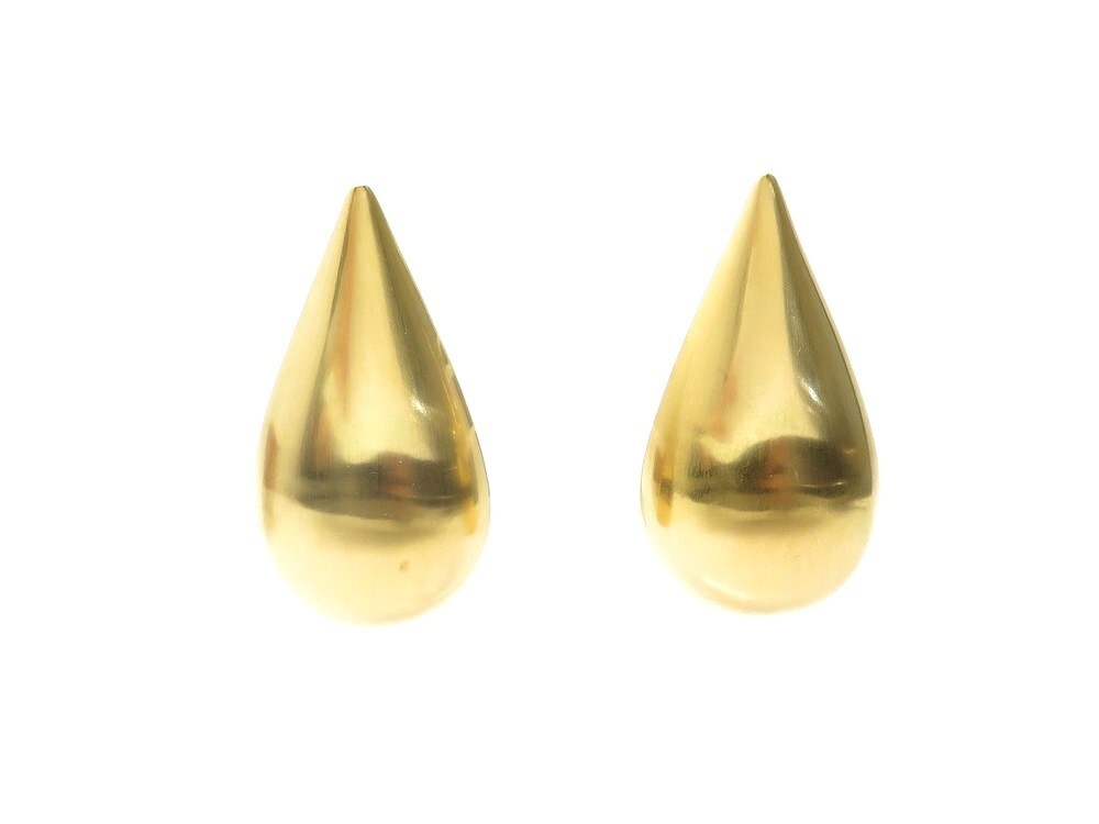 Louis Vuitton Gold-tone Boucles d'oreilles LV Get Dressed Pierced  Earrings B2313