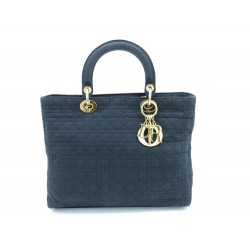 SAC A MAIN LADY DIOR TOILE 32 CM 