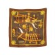 NEUF VINTAGE FOULARD HERMES HARNAIS DE COUR 1ERE EDITION 1977 CARRE SCARF 350€